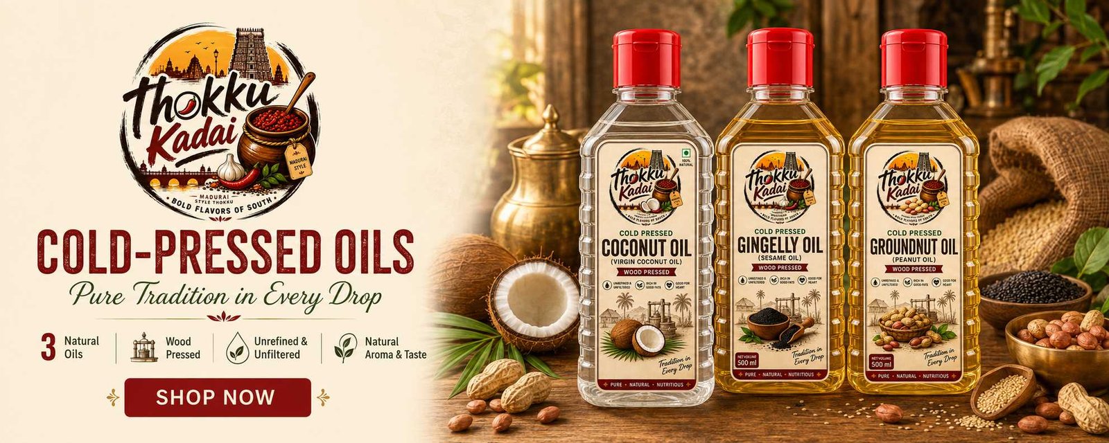 Wood Pressed Oil