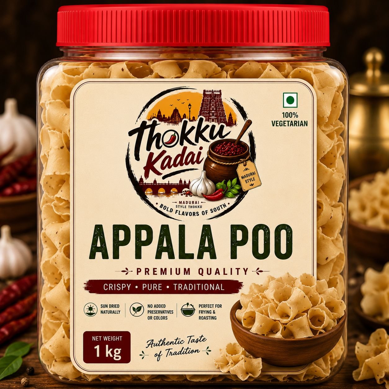 Appalam Poo