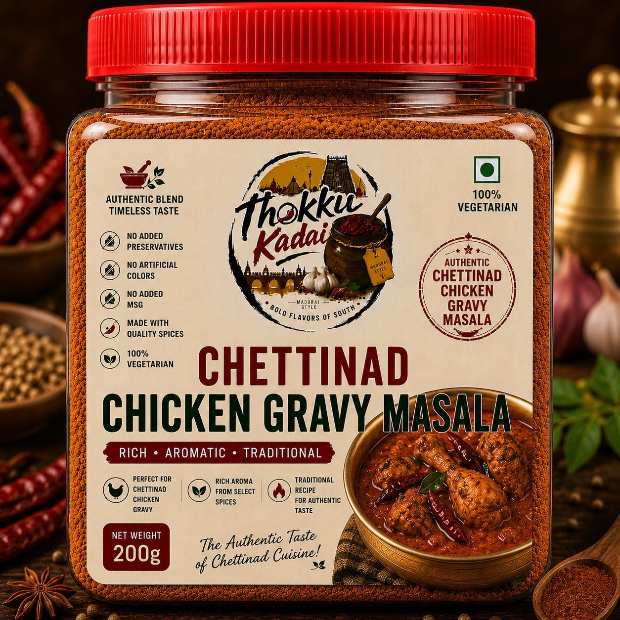 Chettinad Chicken Gravy