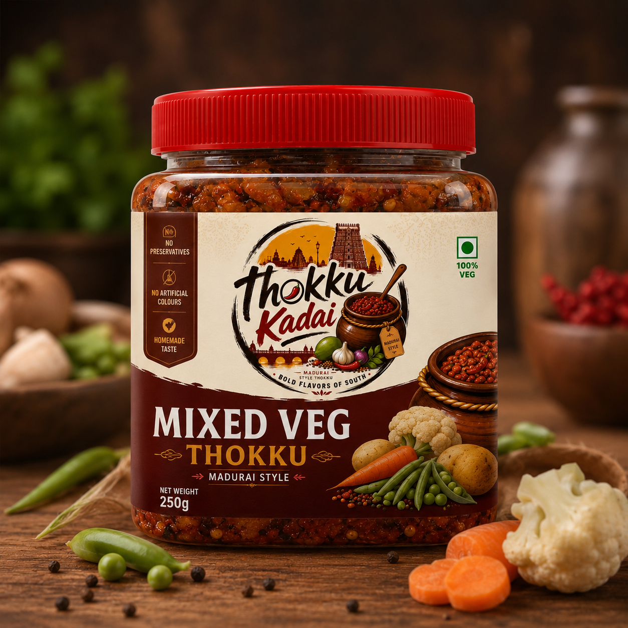 Mixed Veg Thokku
