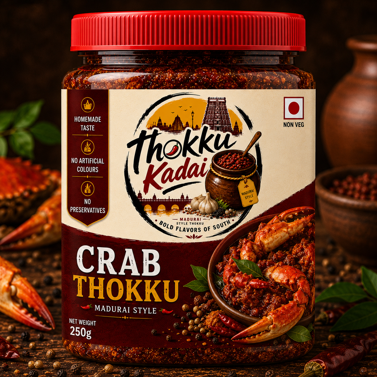 Crab Thokku