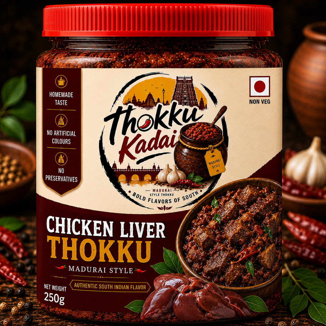 Chicken Liver Thokku