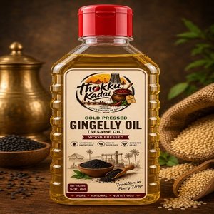 Wood Pressed Gingelly Oil - 1/2 L