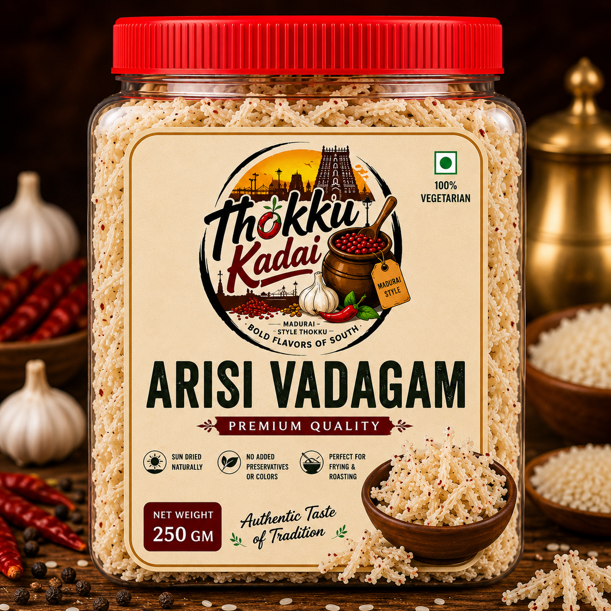 Arisi Vadagam - 250g